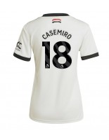 Manchester United Casemiro #18 Alternativní Dres pro Dámské 2024-25 Krátký Rukáv